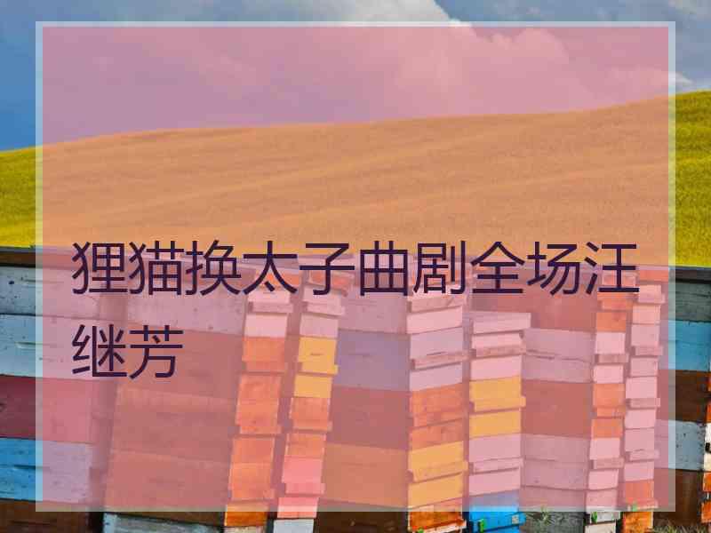 狸猫换太子曲剧全场汪继芳