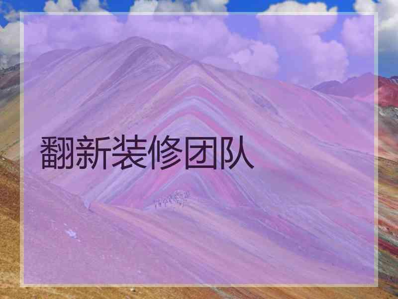 翻新装修团队