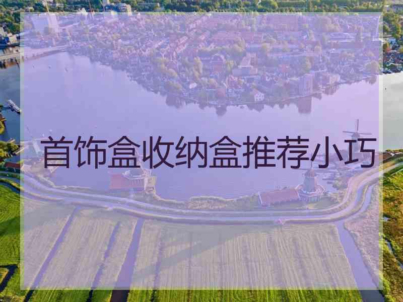 首饰盒收纳盒推荐小巧