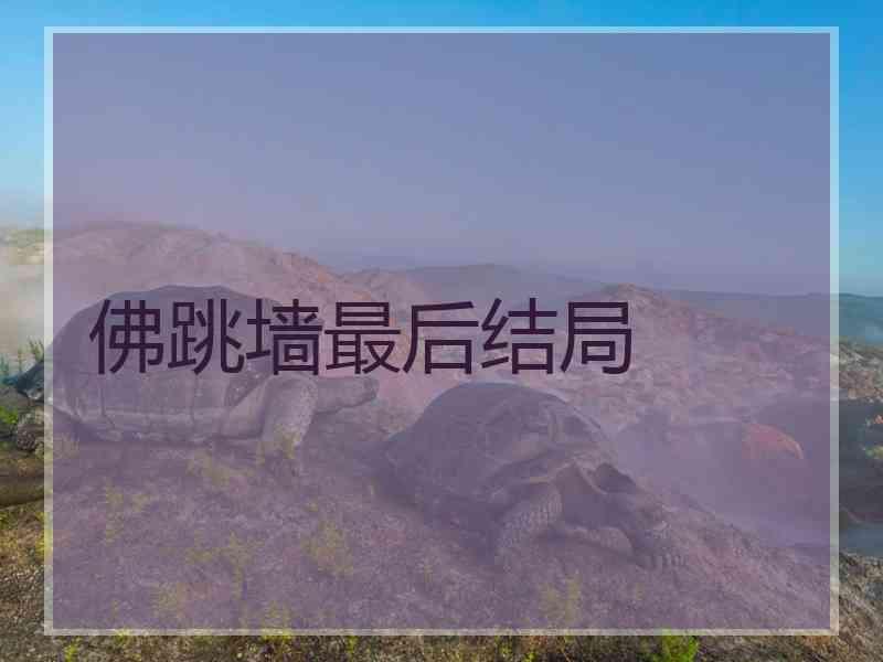 佛跳墙最后结局