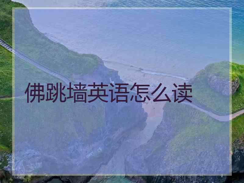 佛跳墙英语怎么读